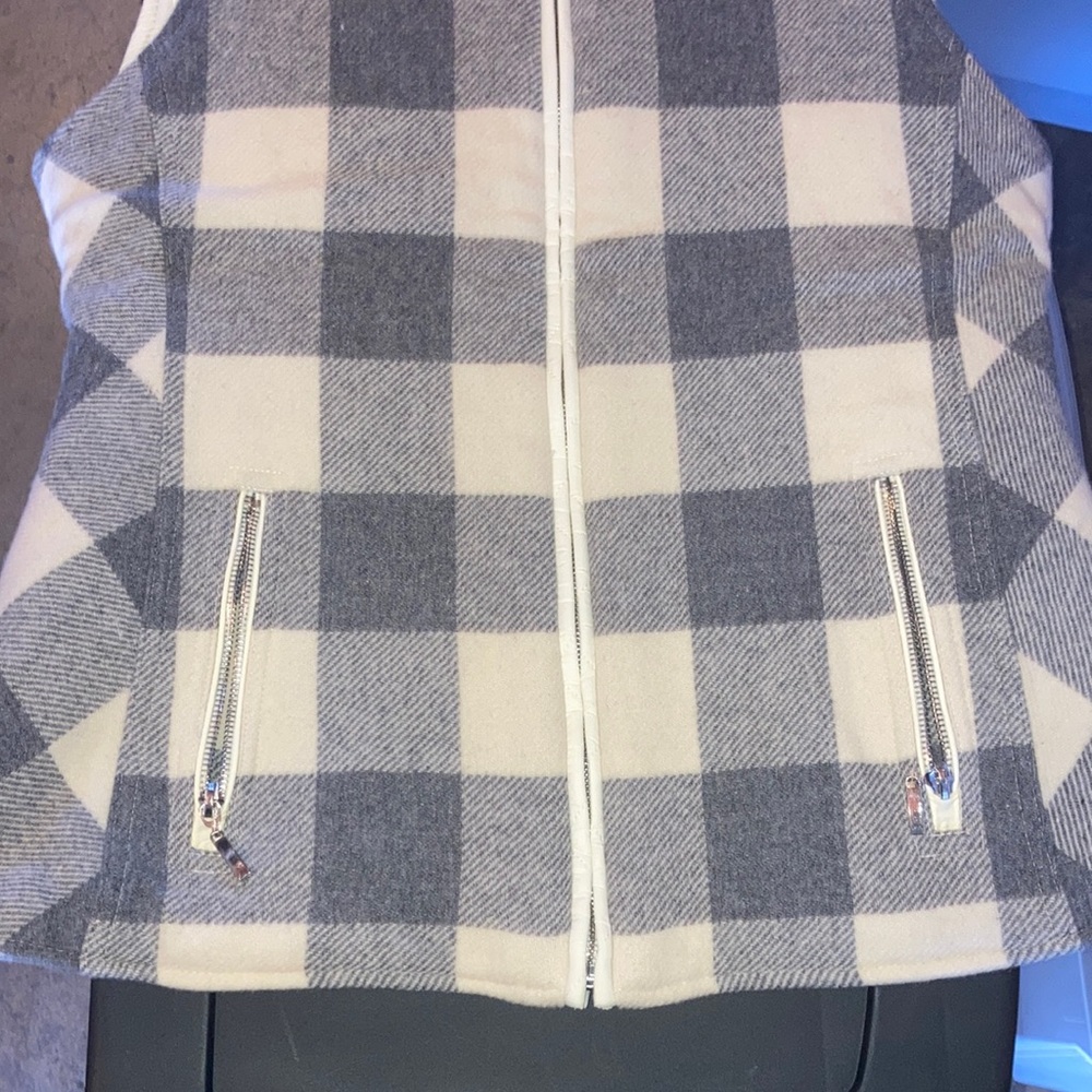 Reversible Pendleton Vest With Wool Check Pattern… - image 2